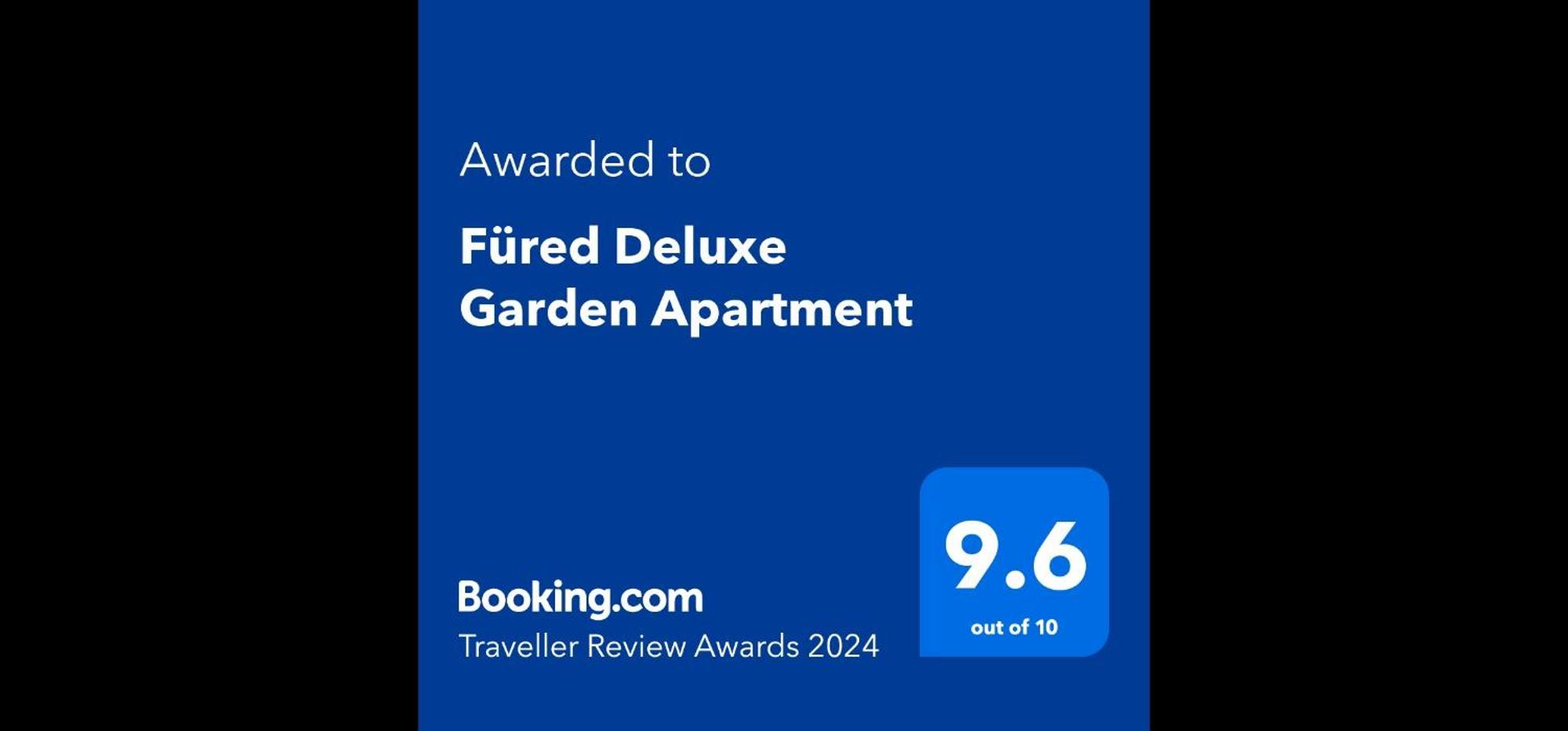 Fuered Deluxe Garden Apartment 블로톤퓌레드 외부 사진
